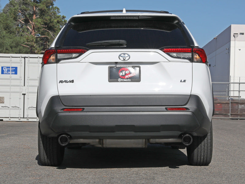 aFe POWER Takeda Cat-Back Exhaust with Black Tips for 2019-2024 Toyota RAV4 2.5L