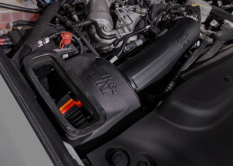 K&N Engineering 50-3101D NextGen Dryflow Cold Air Intake for 6.6L Diesel GM Heavy-Duty Trucks