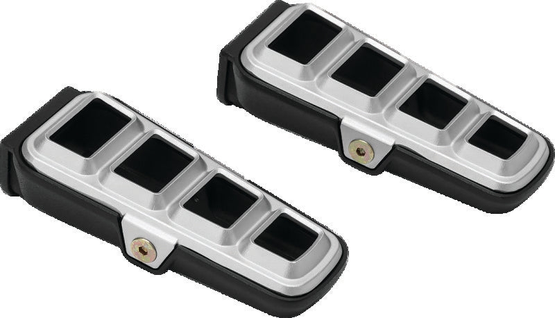Kuryakyn Dillinger Pegs Without Adapter, Silver - Part KUR6658