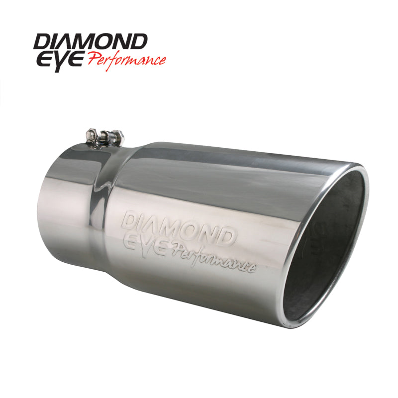 Diamond Eye Performance DEP5612BRA-DE 5-Inch to 6-Inch Stainless Steel Bolt-On Exhaust Tip