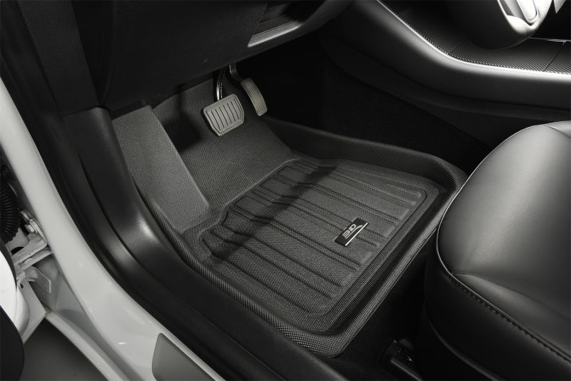3D MAXpider ELITECT Floor Mats for 2024-2026 Tesla Model 3, Black, 3-Piece Set