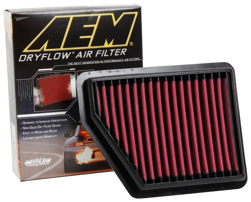 AEM Induction 28-50045 DryFlow Air Filter for 2016-2019 Honda Civic 2.0L L4