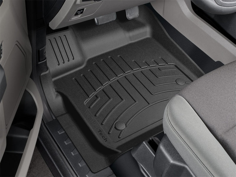 WeatherTech FloorLiner HP for Ford F-150 (2021-2022) – Custom Fit Front Floor Mat, Black