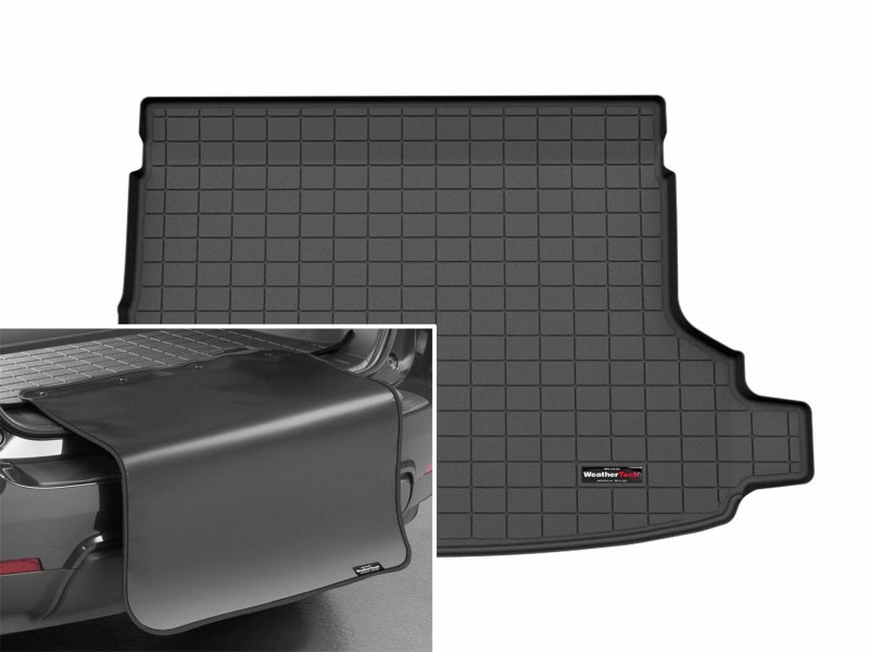 WeatherTech 25-26 Subaru Forester Hybrid Trunk Cargo Liner with Bumper Protector - Black