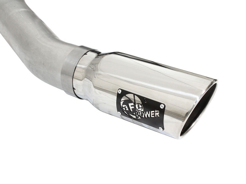 aFe Atlas 4-Inch Cat-Back Exhaust System with Muffler for 2015-2019 Ford F-150 V6 2.7L and 3.5L, Part AFE49-03069-P