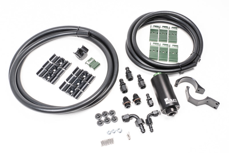 Radium Engineering - 20-0761-03 - Toyota MK5 Supra Fuel Hanger Plumbing Kit - Stainless