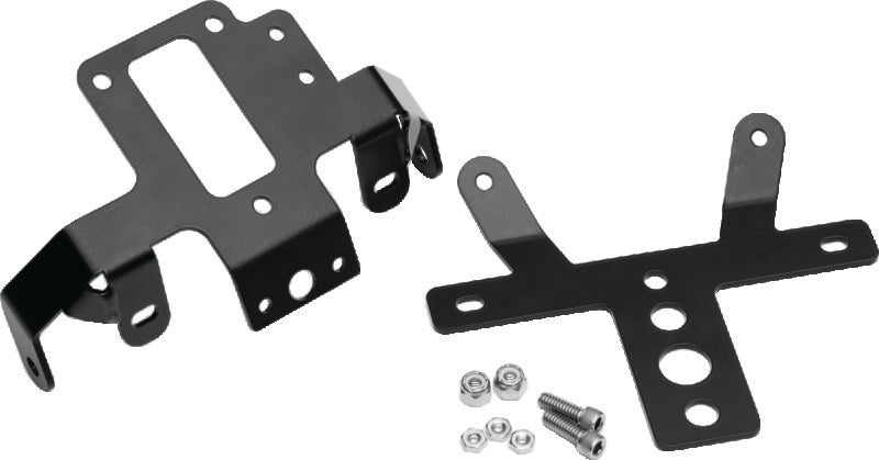 Kuryakyn Rear Turn Signal and License Plate Mount for Indian Scout - Part 3140