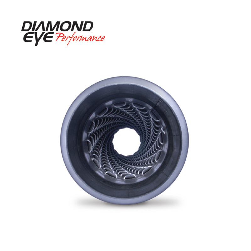 Diamond Eye Performance DEP400405 4-Inch Aluminized Quiet Tone Exhaust Resonator