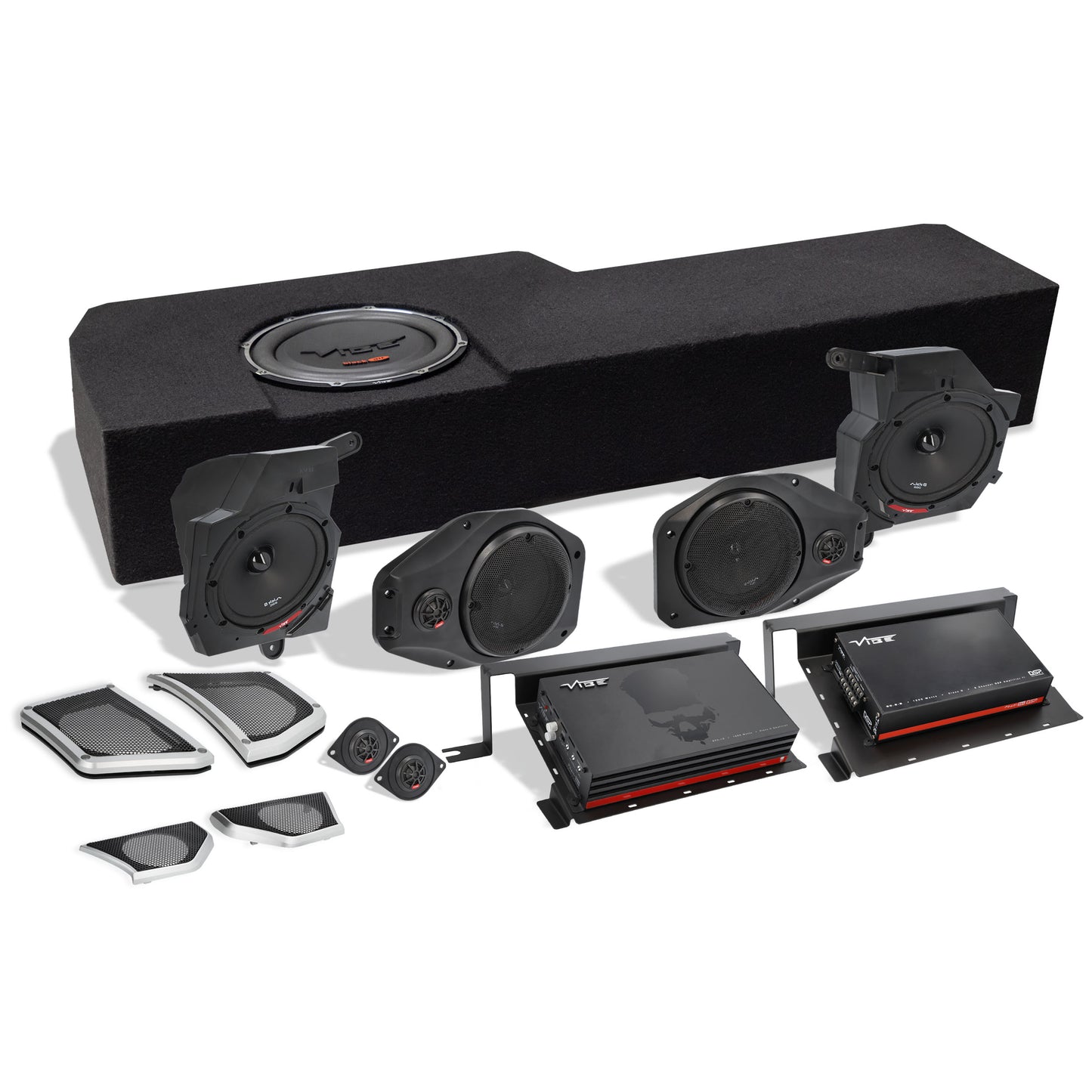 Vibe by Metra Electronics AUDIO KIT – FITS SELECT Jeep® JT 2020-2023 (AMPLIFIED) - View 1