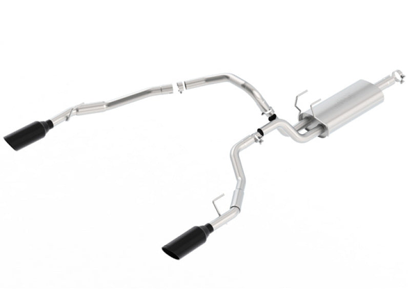 Borla 140307BC S-Type Cat-Back Exhaust System for 5.7L V8 Ram 1500