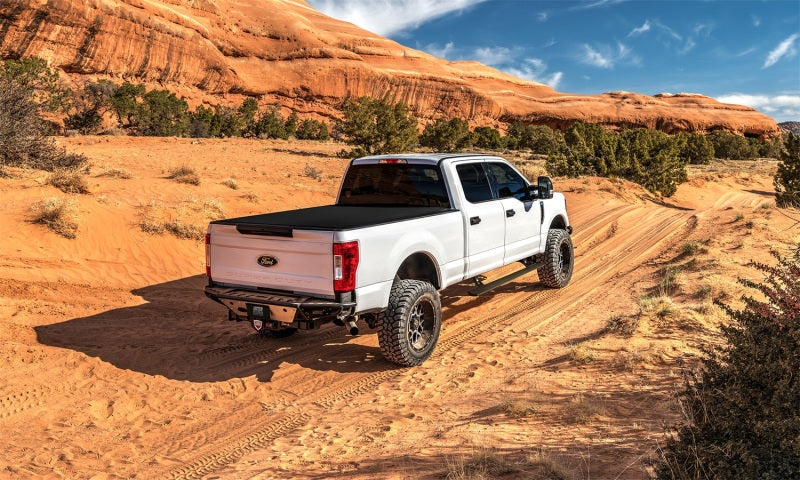 AMP Research 2022 Ford F-250/350/450 All Cabs PowerStep Plug N Play - Black (Incl OEM Illumination)
