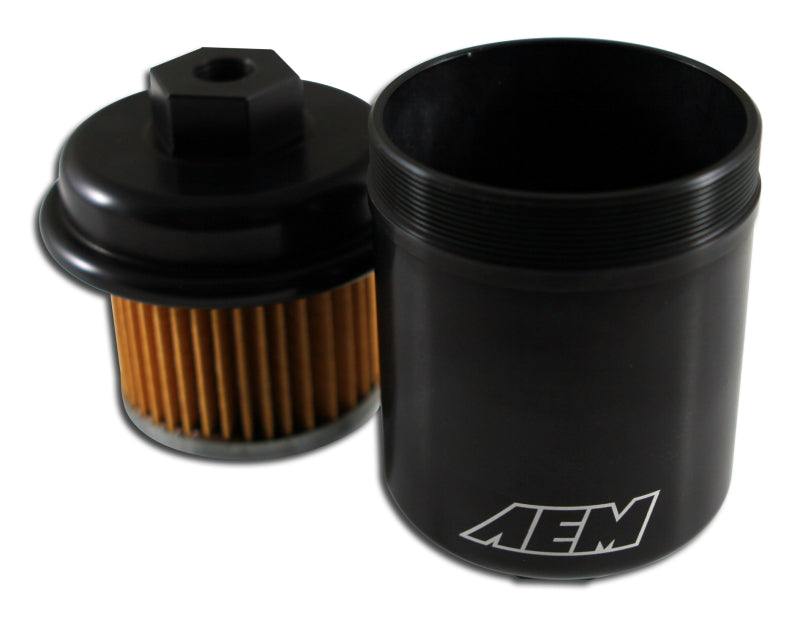 AEM High Volume Fuel Filter Kit AEM-25-200BK for Honda and Acura
