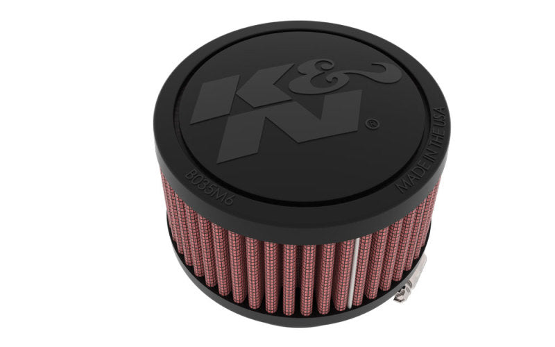 K&N Engineering RU-1900 Universal Clamp-On Air Filter, 2.25-Inch Flange ID, 3.5-Inch OD, 2-Inch Height