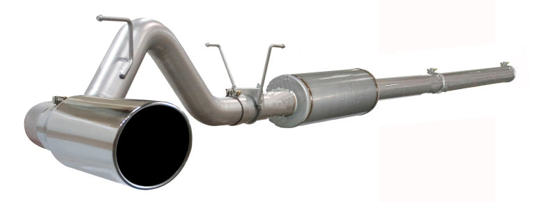 aFe MACH Force XP Cat-Back Exhaust System with Polished Tip, Part Number 49-42002, for 2004.5-2007 Dodge Ram 2500 and 3500 5.9L Diesel