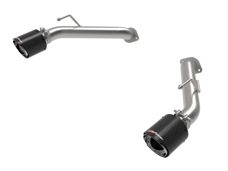aFe Takeda Axle-Back Exhaust System with Carbon Fiber Tips for 2023–2026 Nissan Z 3.0L V6 Twin-Turbo, Part Number 49-36137-C