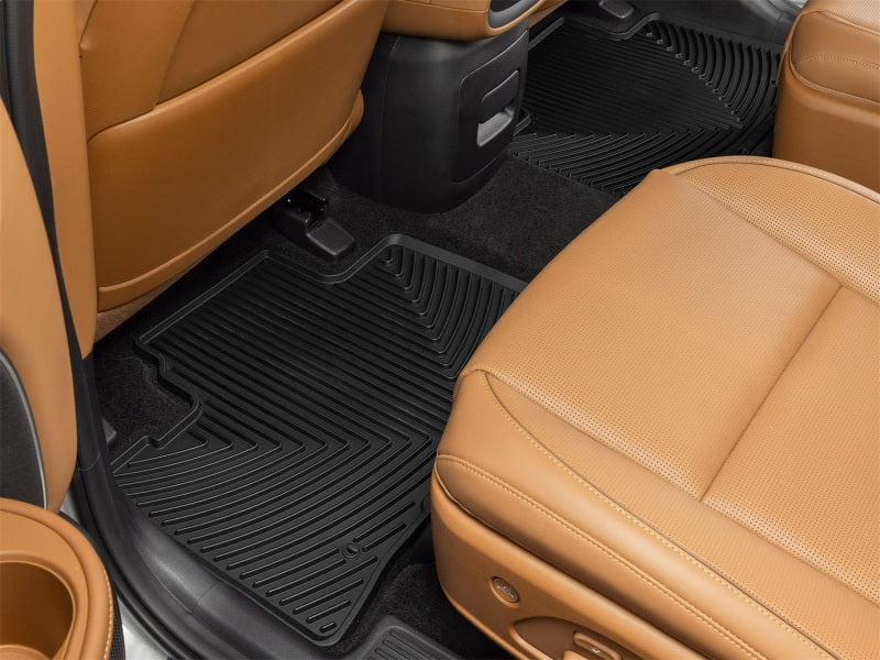 WeatherTech 2026 Hyundai Palisade Rear All-Weather Floor Mats - Black