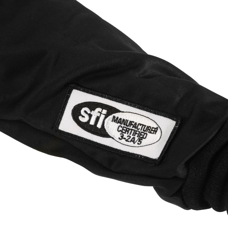 RaceQuip rqp121003RQP 121 Series SFI-5 Multi-Layer Driving Jacket - Black, Medium