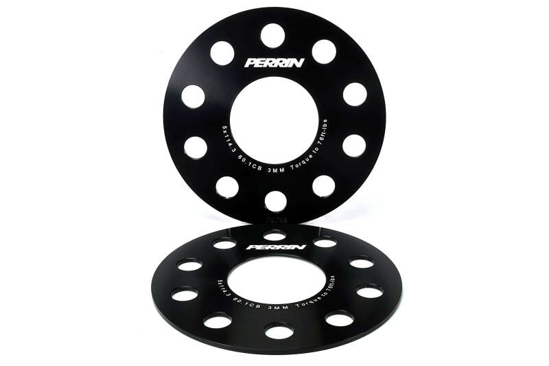 Perrin Performance 23-26 Toyota GR Corolla 60.1mm Bolt Pattern Wheel Spacers - 3mm Thickness