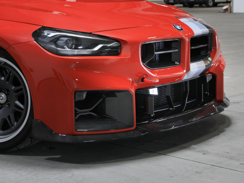 aFe Control Front and Rear Tow Hook for 2023-2026 BMW M2 G87, Red