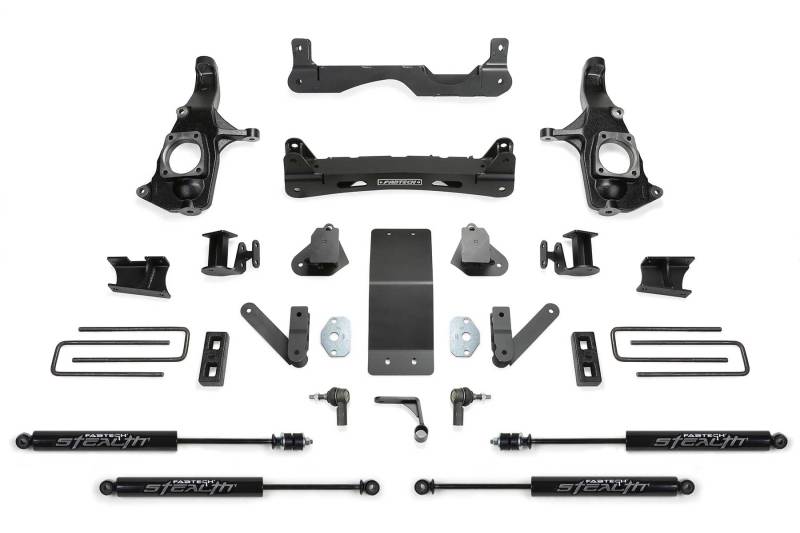 Fabtech 11-19 GM 2500HD 2WD/4WD 4in Basic System w/Rear Stealth Shocks