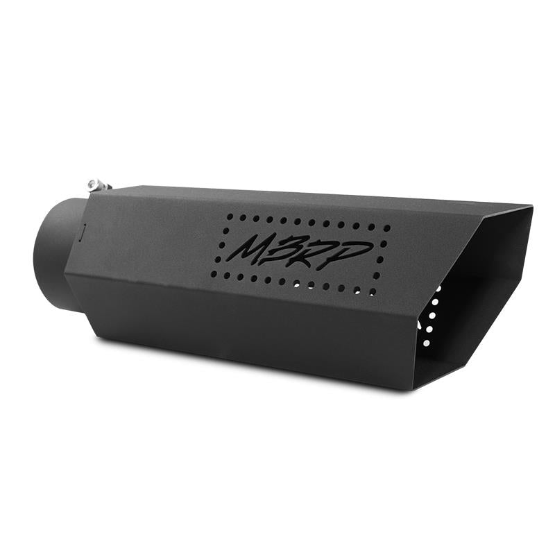MBRP Armor BLK Universal Exhaust Tip T5165BLK, 4-Inch Inlet, 5-Inch Outlet