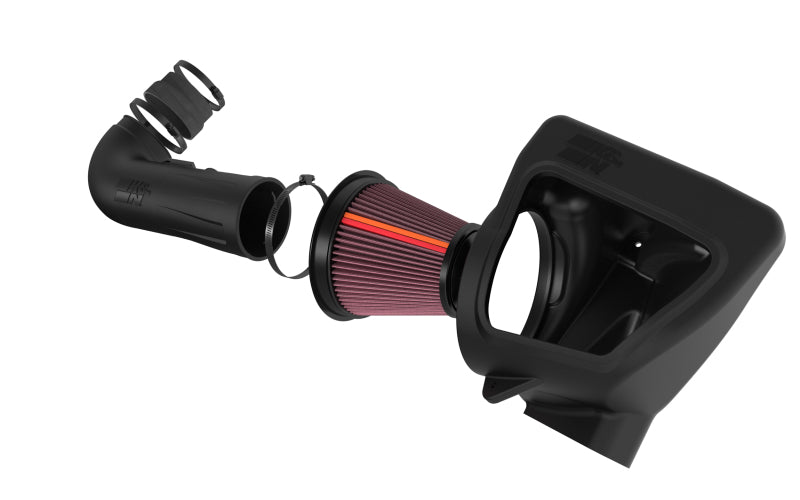 K&N 16-24 Chevy CamaroSS V8-6.2L F Performance Air Intake System