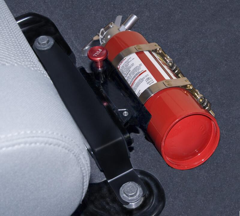DV8 Offroad Quick Release Fire Extinguisher Mount, Black – DVE-D-FIREX-MNT-DOR