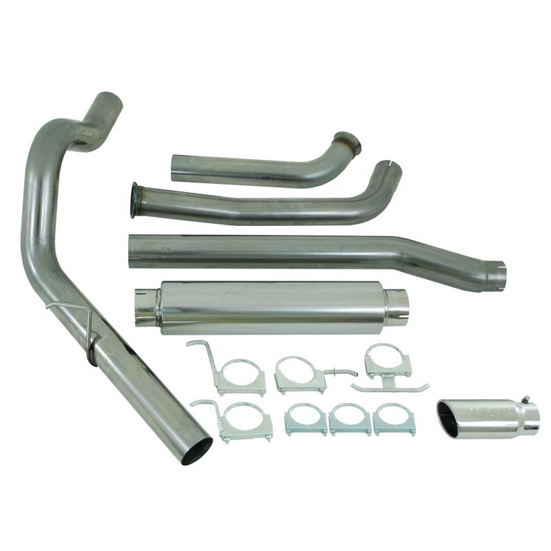MBRP Armor Plus Turbo-Back Exhaust System mbrpS6206409 for 2003–2007 Ford F-250 and F-350 6.0L Power Stroke