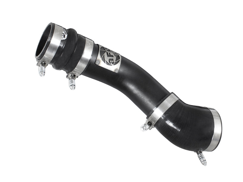 aFe BladeRunner 3-Inch Black Aluminum Hot-Side Charge Pipe, Part Number 46-20068-B, for 1994-2002 Dodge 5.9L Diesel Trucks