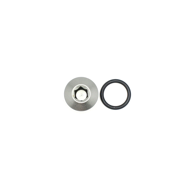 DeatschWerks 6AN ORB Male Plug with Low-Profile Internal Allen/Hex, DWK6-02-0717