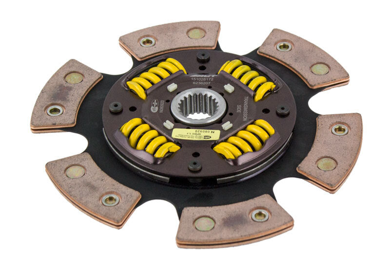 ACT 6236207 6-Pad Spring-Centered Ceramic Race Clutch Disc