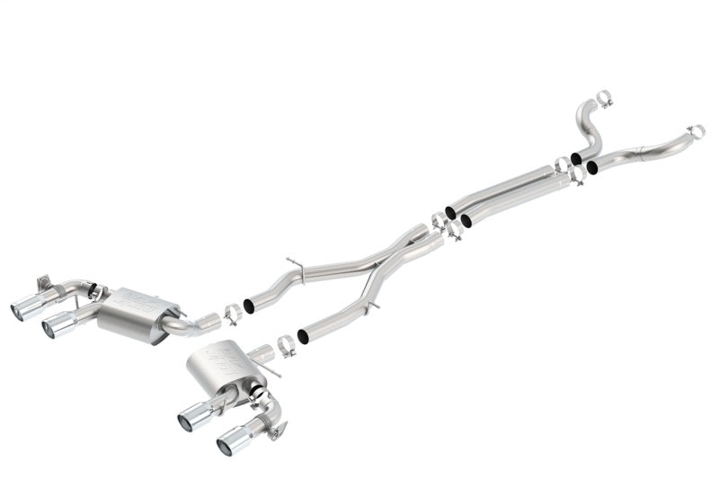 Borla ATAK Cat-Back Exhaust System for 2017-2023 Chevrolet Camaro ZL1 6.2L V8 with NPP