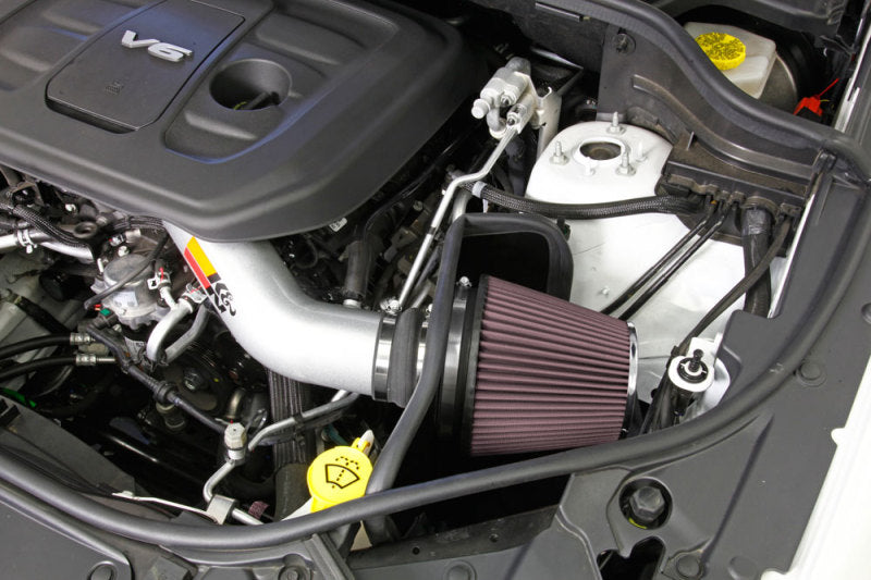 K&N Engineering 77-1572KS Performance Cold Air Intake Kit for 2016-2020 Jeep Grand Cherokee and Dodge Durango 3.6L V6