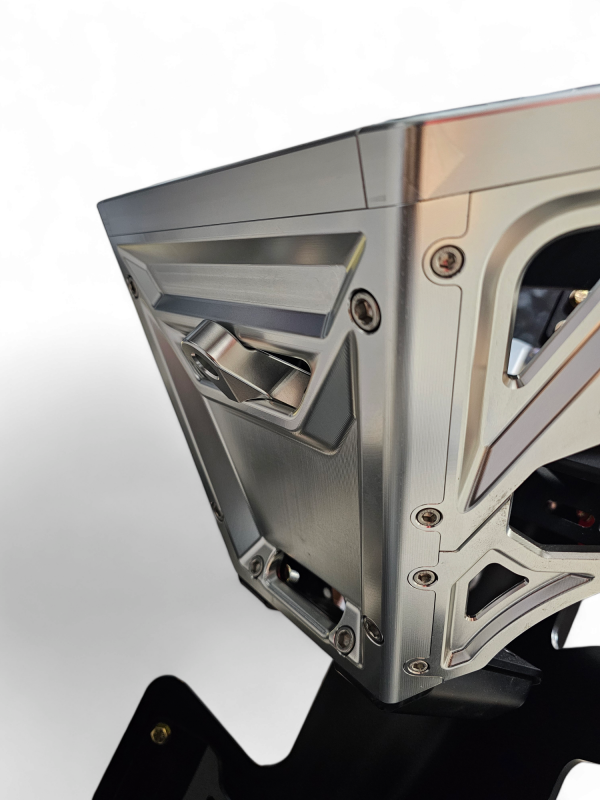 Elektric Offroad Winch Hook for Billet Series Bumper - Clear Anodized Finish