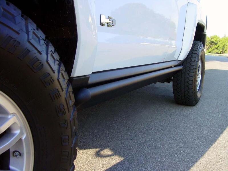 AMP Research PowerStep Automatic Running Boards AMP75116-01A for 2005-2010 Hummer H3 and 2009-2010 Hummer H3T