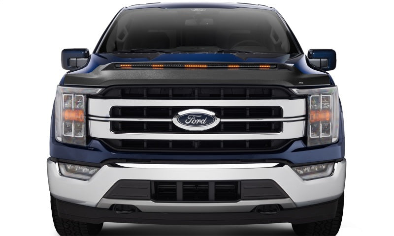 AVS 21-22 Ford F-150 Low Profile Aeroskin Lightshield Pro - Black