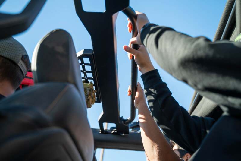 DV8 Offroad dveMPBR-04 Overhead Molle Panel for 2021-2025 Ford Bronco 4-Door