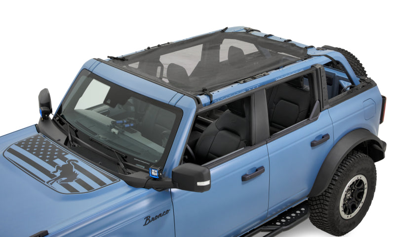 Bestop Mesh Safari Bimini for 2021-2026 Ford Bronco 4-Door