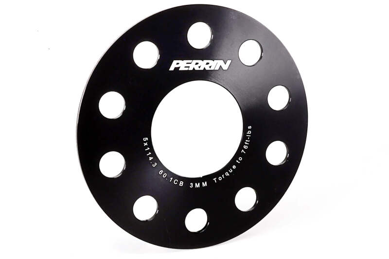 Perrin Performance 23-26 Toyota GR Corolla 60.1mm Bolt Pattern Wheel Spacers - 3mm Thickness