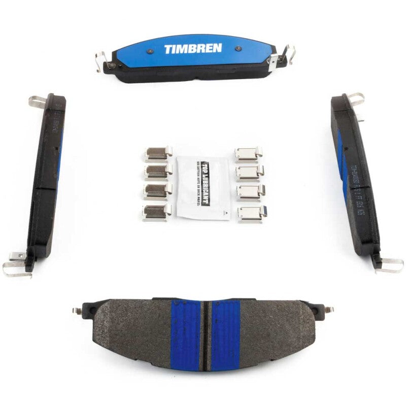 Timbren BES OnyxBite™ Severe-Duty Rear Brake Pads for 2010-2011 Dodge Ram 2500/3500 Trucks