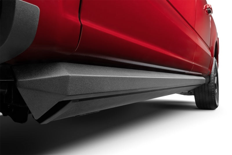 AMP Research PowerStep XL Electric Running Boards, Part Number 77148-01A, for 2013–2017 Ram 2500/3500 Mega Cab