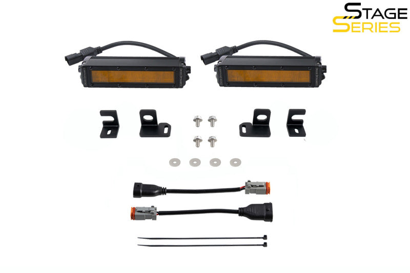 Diode Dynamics SS6 LED Stage Series Fog Light Kit for 2024+ Toyota Tacoma - Part Number DD7931