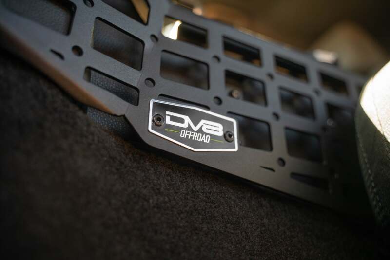 DV8 Offroad Center Console Molle Panels and Digital Device Mount for 2024-2025 Toyota Tacoma, Part Number dveCCT1-02