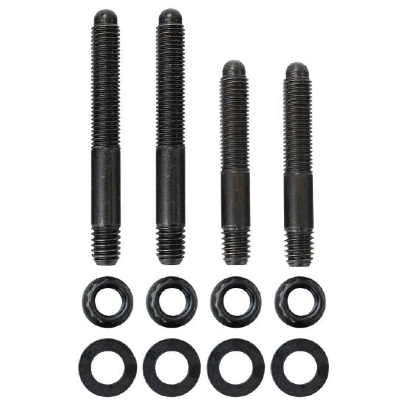 Moroso Part Number mor37967 5/16 Inch-24 Carb Stud Kit with Bracket - 2 and 2.5 Inch Lengths