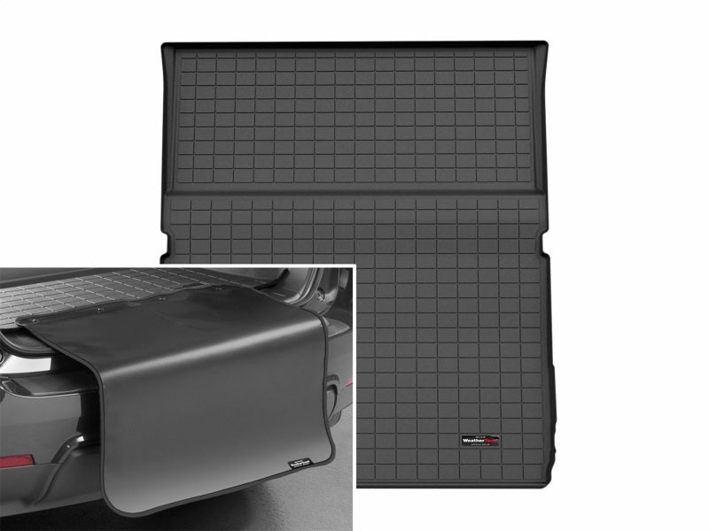 WeatherTech 25-26 Ford Expedition Max Trunk Cargo Liner with Bumper Protector - Black