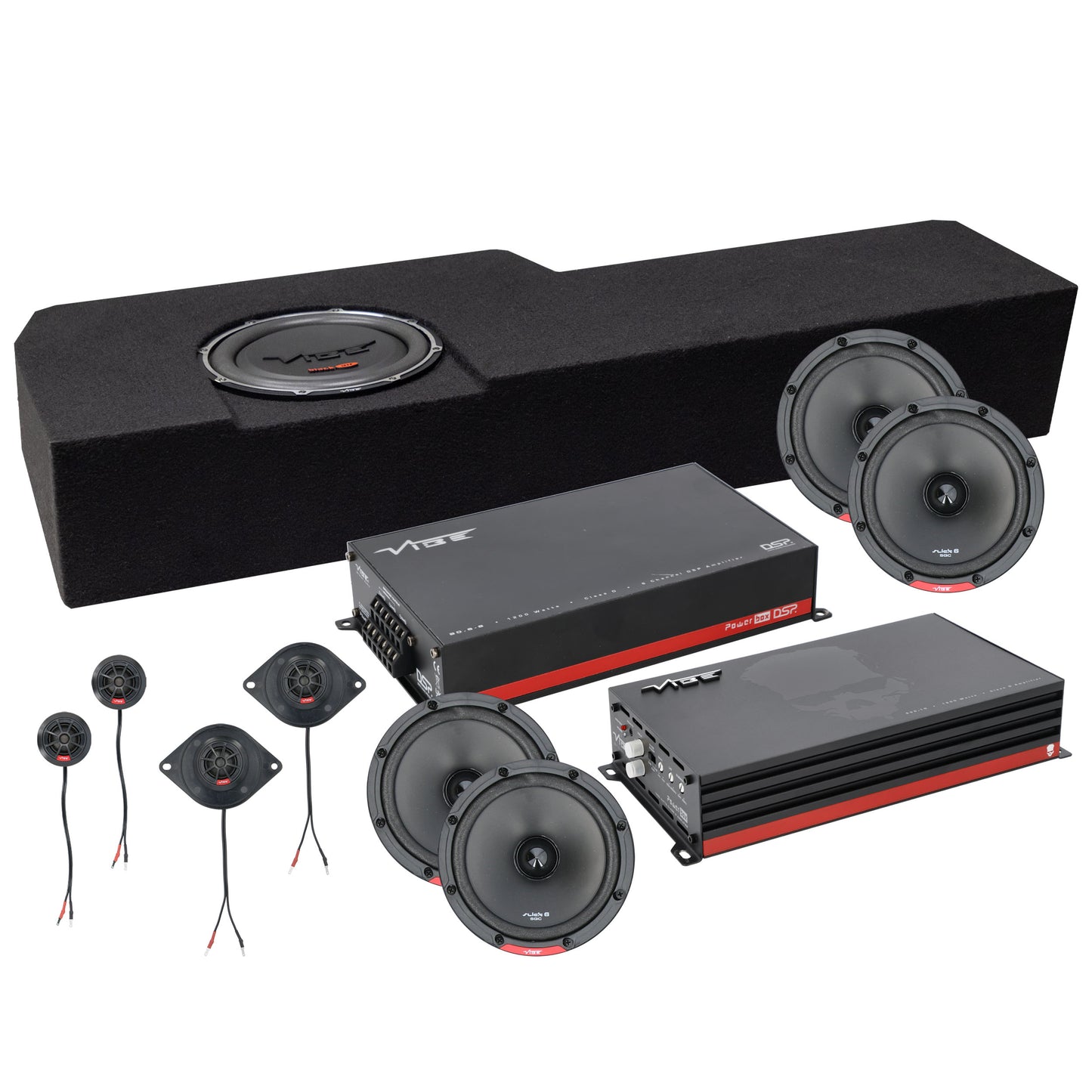 Vibe by Metra Electronics AUDIO KIT – FITS SELECT Jeep® JT 2024-2025 (AMPLIFIED) - View 1