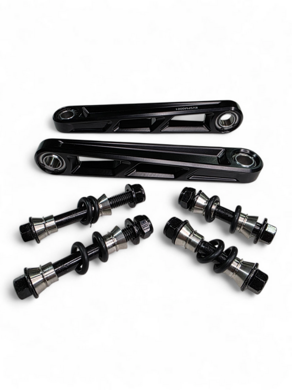 Elektric Offroad 2024+ Can-Am Maverick R Front Sway Bar Links - Billet Aluminum, Anodized Black