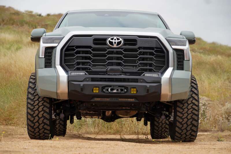 DV8 Offroad Centric Series Front Bumper for 2022-2025 Toyota Tundra, Part Number dveFBTT2-05