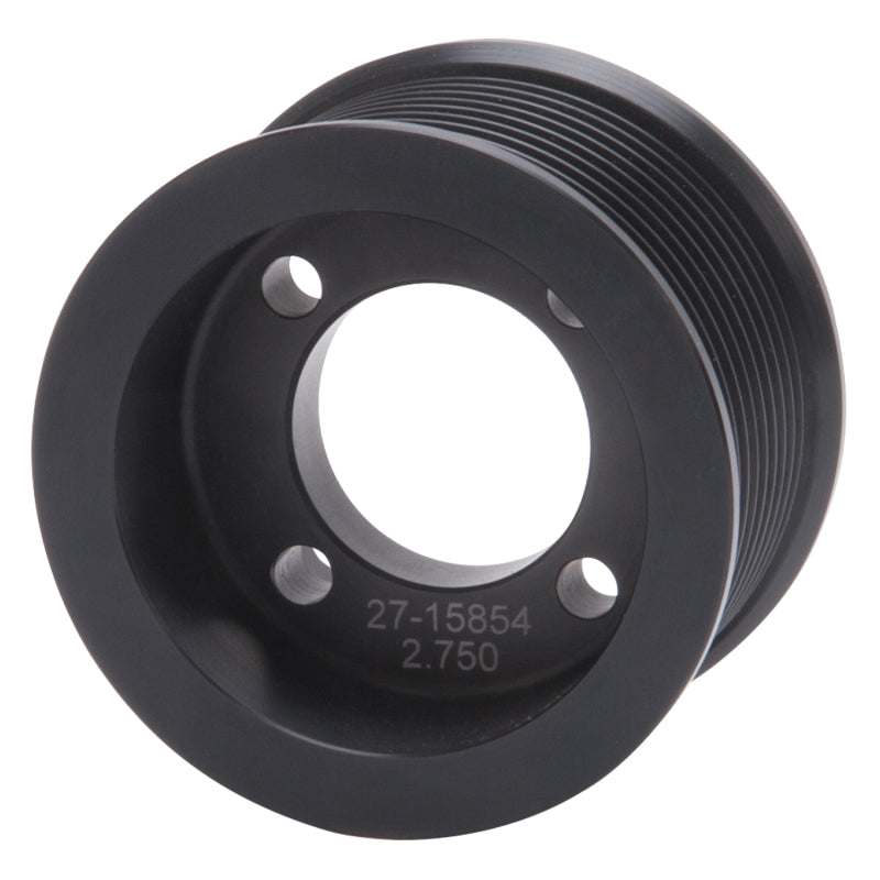 Edelbrock - EDE15854 - 2.75-Inch 10-Rib Black Supercharger Pulley