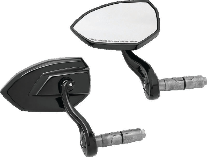 Kuryakyn Phantom Bar End Mirror Gloss Black - Part Number 1959